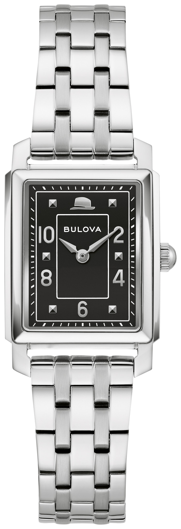 Black Dial Stainless Steel Bracelet The Very Thought Of You 96X166
